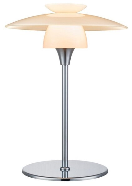 Stolní lampa Halo Design, Bílá, Obývací pokoj, Kov