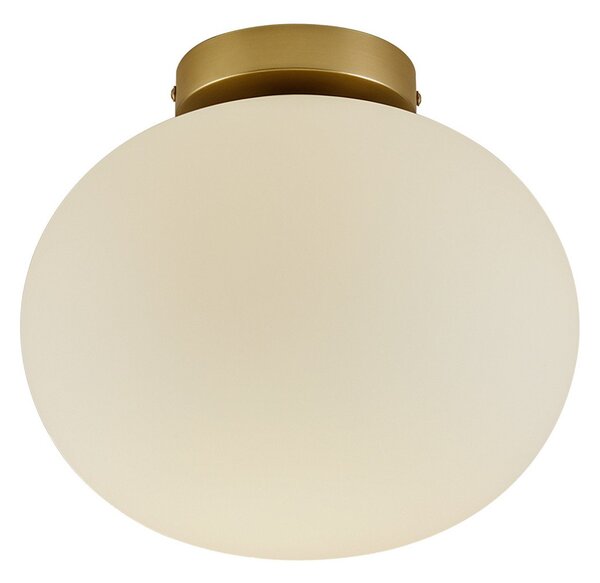 Stropní Lampa Nordlux, Alton, stmívatelné, Zlatá / mosazná, Obývací pokoj, Sklo
