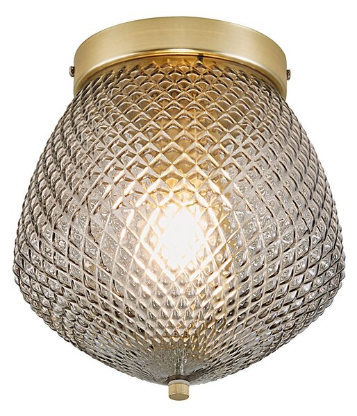 Stropní Lampa Nordlux, Orbiform, stmívatelné, Zlatá / mosazná, Obývací pokoj, Sklo, Moderní