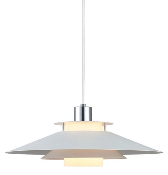Závěsná svítidlo Halo Design, Bílá, Jídelna, Kov
