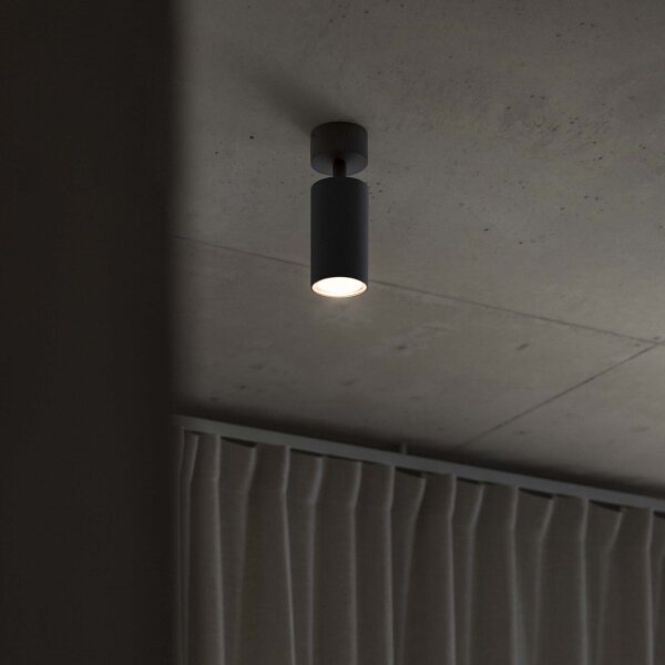 Ideal Lux - LED Bodové svítidlo DYNAMITE 1xGU10/7W/230V CRI 90 černá