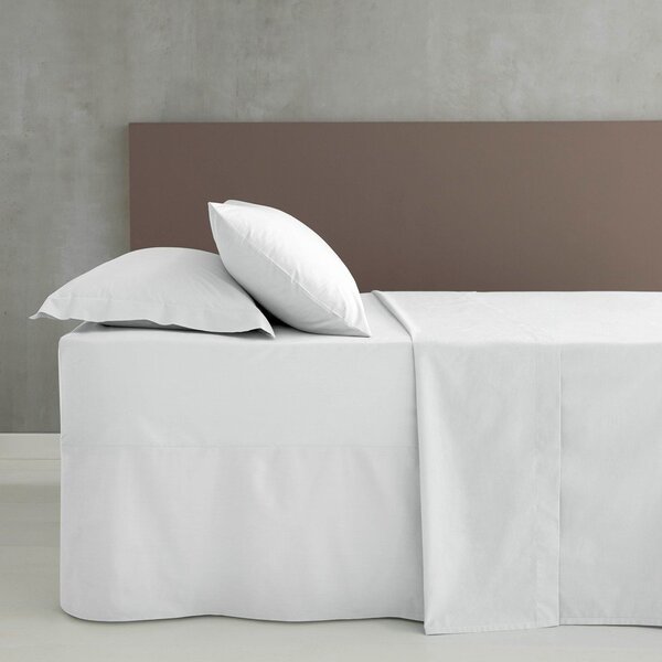 Bílé perkálové prostěradlo 180x260 cm Easy Iron Percale – Catherine Lansfield