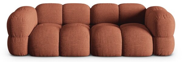Pohovka v cihlové barvě 250 cm Loretto – Cosmopolitan Design