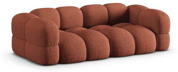 Pohovka v cihlové barvě 250 cm Loretto – Cosmopolitan Design