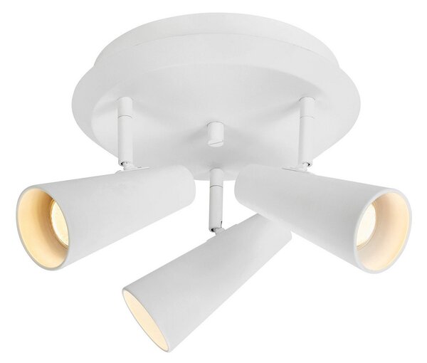 Stropní Lampa Markslöjd, Crest, stmívatelné, Bílá, Obývací pokoj, Kov, Moderní