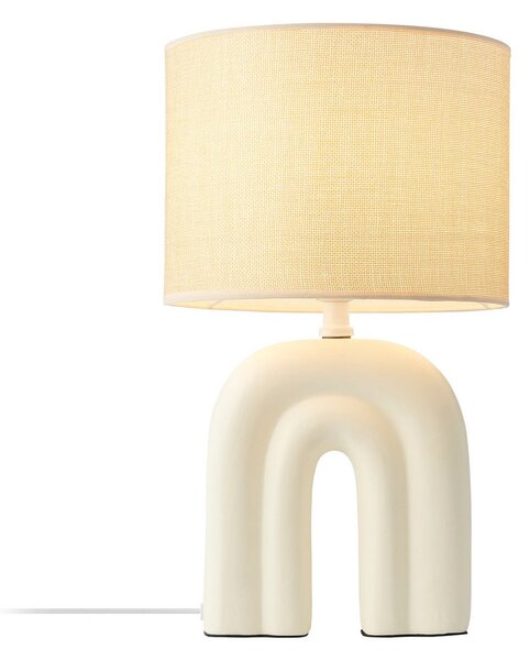 Stolní lampa Nordlux, Haze, Béžová, Obývací pokoj, Keramika