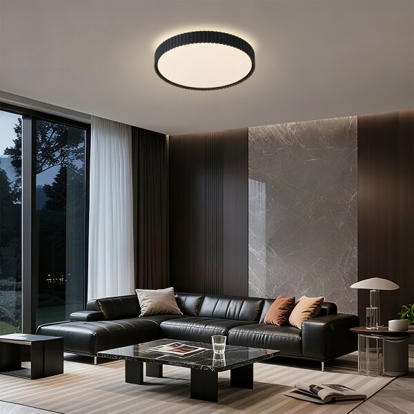 Brilagi - LED Stmív. strop. sv. ORINO LED/54W/230V 3000-6000K černá pr. 43 cm+DO