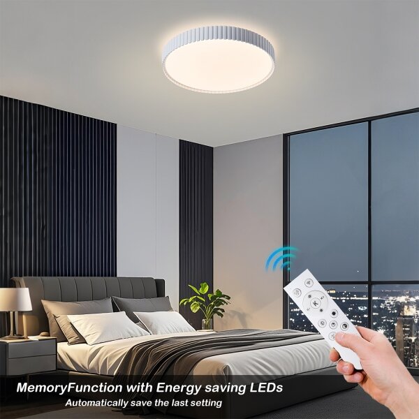 Brilagi - LED Stmív. strop. sv. CORVO LED/54W/230V 3000-6000K bílá pr. 40 cm +DO