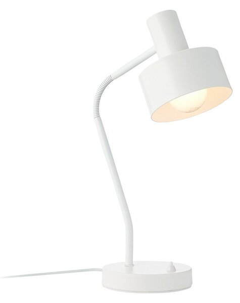 Stolní lampa Nordlux, Matis, Bílá, Pracovna, Kov