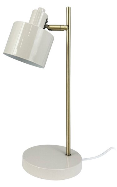 Stolní lampa Dyberg Larsen, Ocean, Béžová, Obývací pokoj, Kov, Design