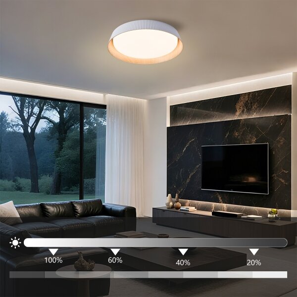 Brilagi - LED Stmív. strop. sv. ORINO LED/54W/230V 3000-6000K bílá pr. 43 cm +DO