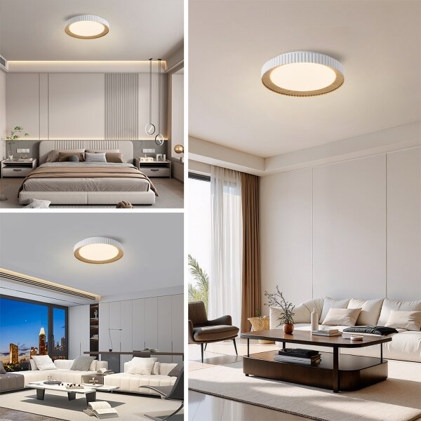 Brilagi - LED Stmív. strop. sv. NEXO LED/48W/230V 3000-6000K bílá pr. 43 cm +DO
