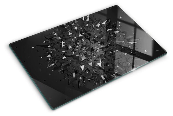 Skleněné krájecí prkénko Abstraktní geometrický vzor ddk-nr-wm-00006124