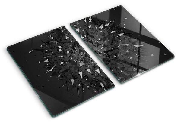 Skleněné krájecí prkénko Abstraktní geometrický vzor ddk-nr-wm-00006124