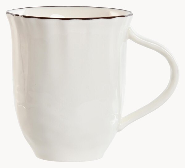 Sada porcelánových hrnků Qoro, 6 dílů