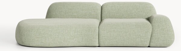 Modulární bouclé pohovka Wolke, 3místná