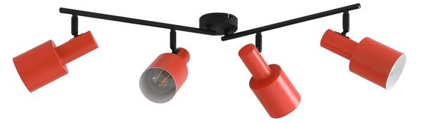 Stropní Lampa Lindby, Ovelia, stmívatelné, Oranžová, Obývací pokoj, Kov, Moderní