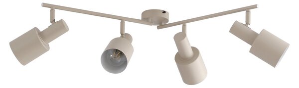 Stropní Lampa Lindby, Ovelia, stmívatelné, Béžová, Obývací pokoj, Kov, Moderní