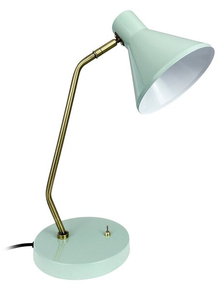 Stolní lampa Dyberg Larsen, Sleep, Zelená, Obývací pokoj, Kov, Design
