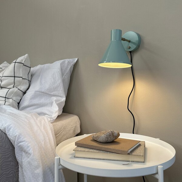 Nástěnná Svítidla Dyberg Larsen, Sleep, Zelená, Obývací pokoj, Kov, Design