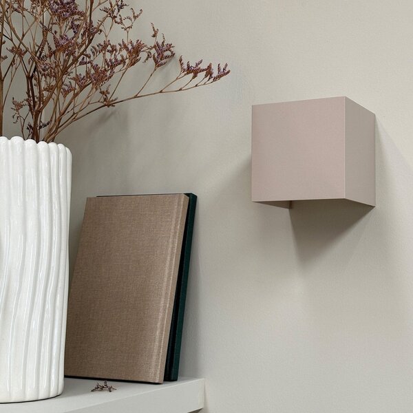 Nástěnná Svítidla Dyberg Larsen, Venus, Béžová, Obývací pokoj, Hliník, Design