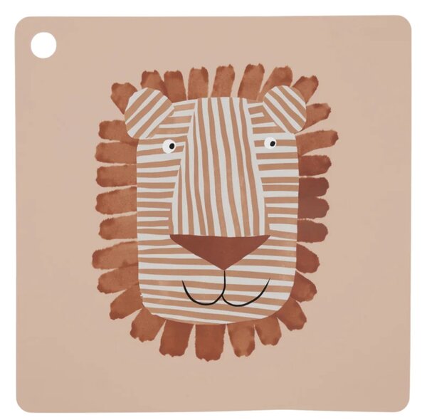 OYOY Silikonové prostírání Lobo Lion OY344