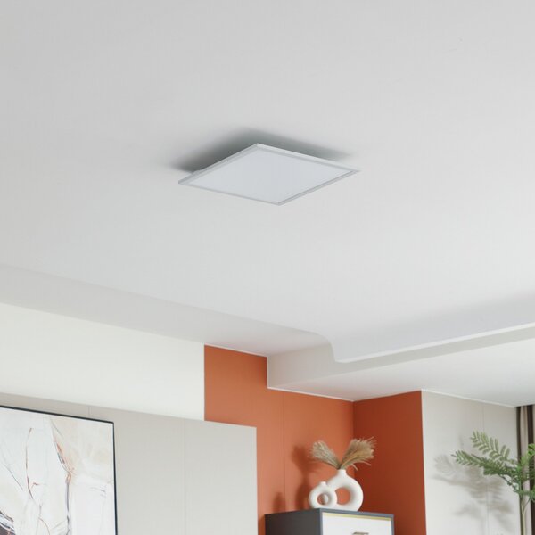 Stropní Lampa Lindby, Enhife, Bílá, Pracovna, Hliník, Moderní