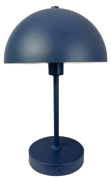 Stolní lampa Dyberg Larsen, Stockholm, stmívatelné, Modrá, Obývací pokoj, Kov, Skandinávský