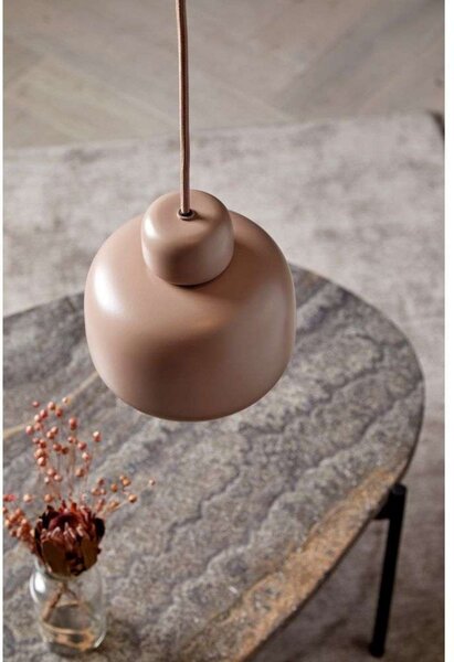 Závěsná svítidlo Woud, Stone, stmívatelné, Šedá, Kuchyně, Kov, Design