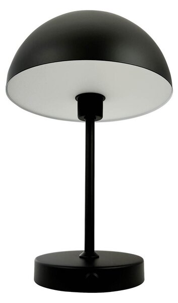Stolní lampa Dyberg Larsen, Stockholm, stmívatelné, Černá, Obývací pokoj, Kov, Skandinávský
