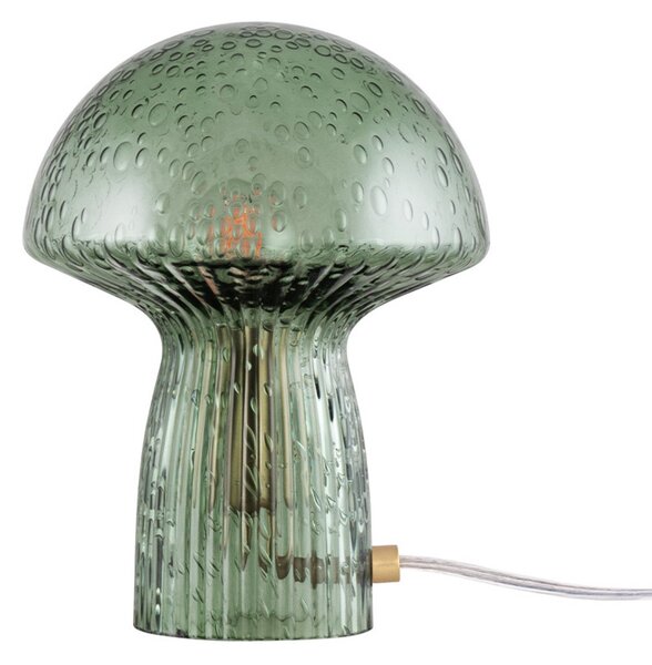 Stolní lampa Globen Lighting, Zelená, Obývací pokoj, Sklo