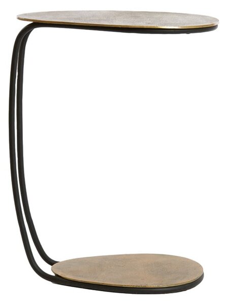 Kovový odkládací stolek 27x43 cm Marsh – Light & Living