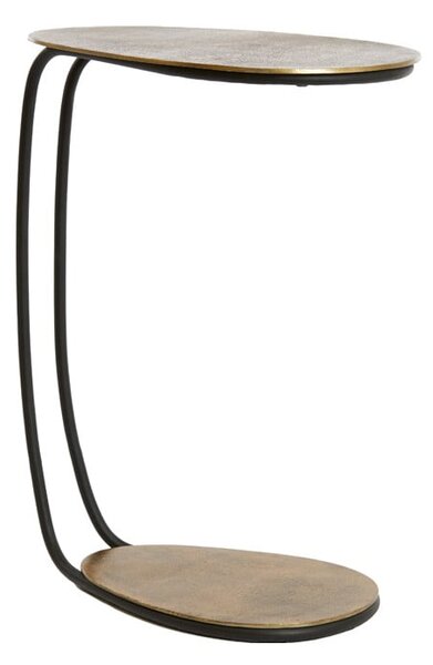Kovový odkládací stolek 27x43 cm Marsh – Light & Living