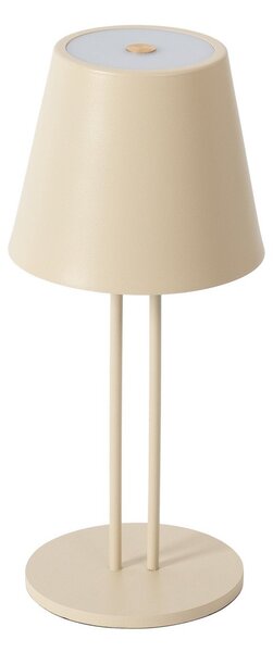 Venkovní svítidla Lindby, Janea, stmívatelné, Béžová, Terasa, Kov, Moderní