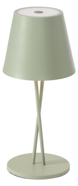 Venkovní svítidla Lindby, Janea, stmívatelné, Zelená, Terasa, Kov, Moderní