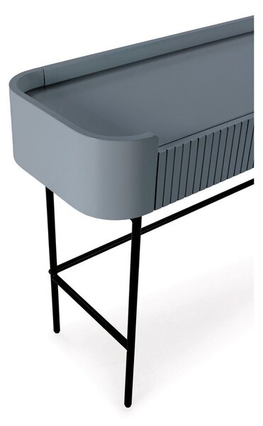 Modrý konzolový stolek 40x120 cm Willa – MOME