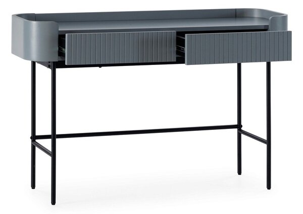 Modrý konzolový stolek 40x120 cm Willa – MOME