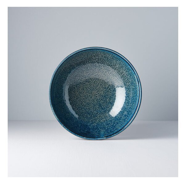 Modrá keramická miska MIJ Indigo, ø 21 cm