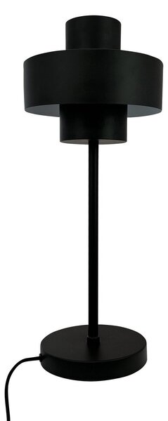 Stolní lampa Dyberg Larsen, Stoke, Černá, Obývací pokoj, Kov, Design