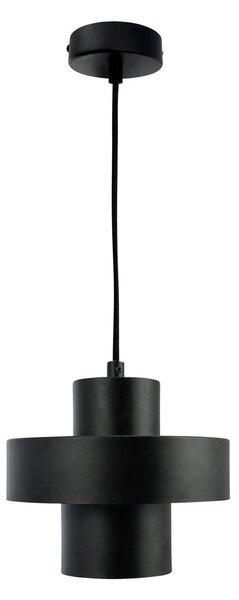 Závěsná svítidlo Dyberg Larsen, Stoke, stmívatelné, Černá, Obývací pokoj, Kov, Design