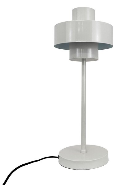 Stolní lampa Dyberg Larsen, Stoke, Bílá, Obývací pokoj, Kov, Design