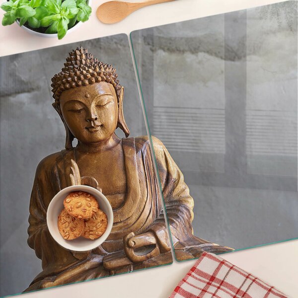 Skleněné krájecí prkénko Buddha v meditaci ddk-nr-wm-00006150