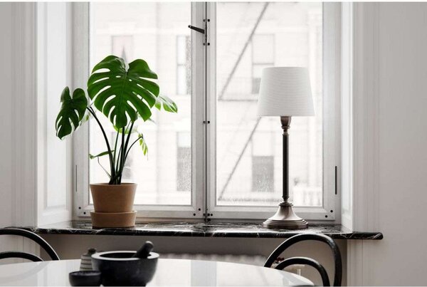 Stolní lampa By Rydéns, Bílá, Obývací pokoj, Kov