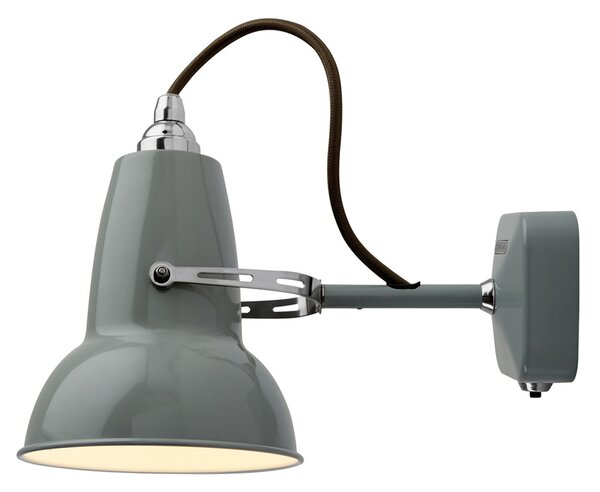 Nástěnná Svítidla Anglepoise, Original 1227, Šedá, Obývací pokoj, Kov, Industriální design