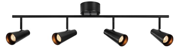 Stropní Lampa Markslöjd, Crest, stmívatelné, Černá, Obývací pokoj, Kov, Moderní