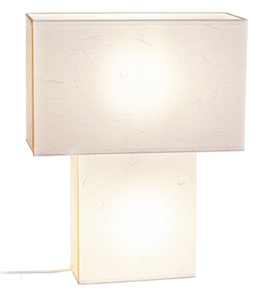 Stolní lampa By Rydéns, iSquare, Bílá, Obývací pokoj, Papír / Karton