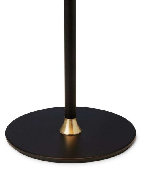 Stolní lampa Halo Design, Černá, Obývací pokoj, Kov