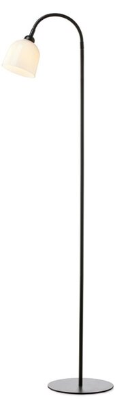 Stojací Lampa Halo Design, Černá, Obývací pokoj, Kov
