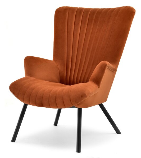 Relaxační křeslo Lanzaris (černá). Akce -10%