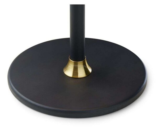 Stolní lampa Halo Design, Černá, Obývací pokoj, Kov